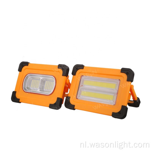 Wason 3000 lumen Draagbare waterdichte zonne -USB oplaadbaar Super Bright LED -werklicht voor het repareren van noodgeval voor buitenkamperen